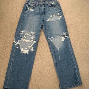 American Eagle Outfitters Women's Blue Jeans
